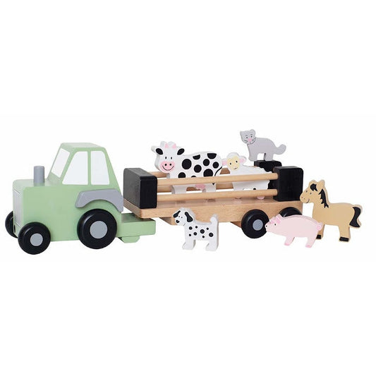 Personalised Tractor Farm Set - Childrens Toys