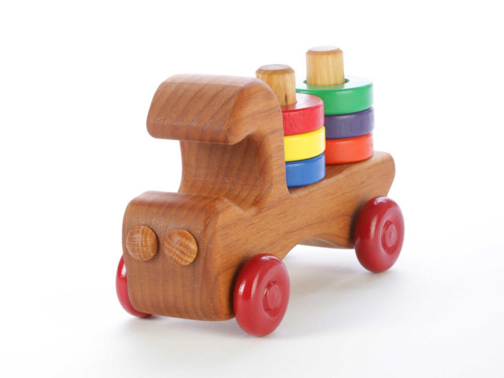 Wooden Toy Truck - Toddler Toy