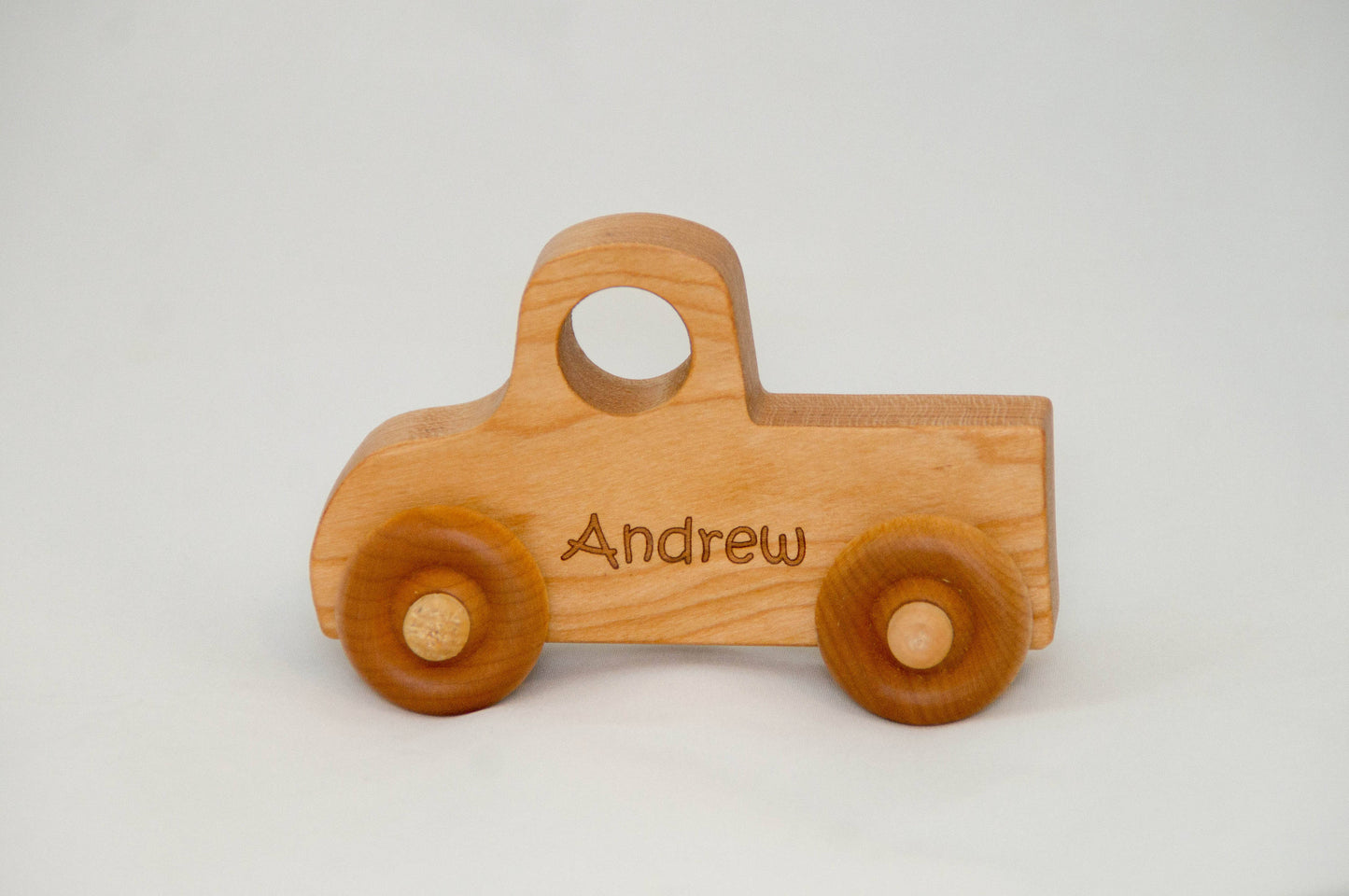 Wood Toy Truck Personalized for Children and Toddlers