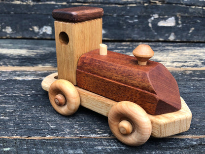 Personalized Wooden Peep Train