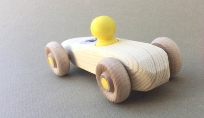 Personalized  Wooden toy race car