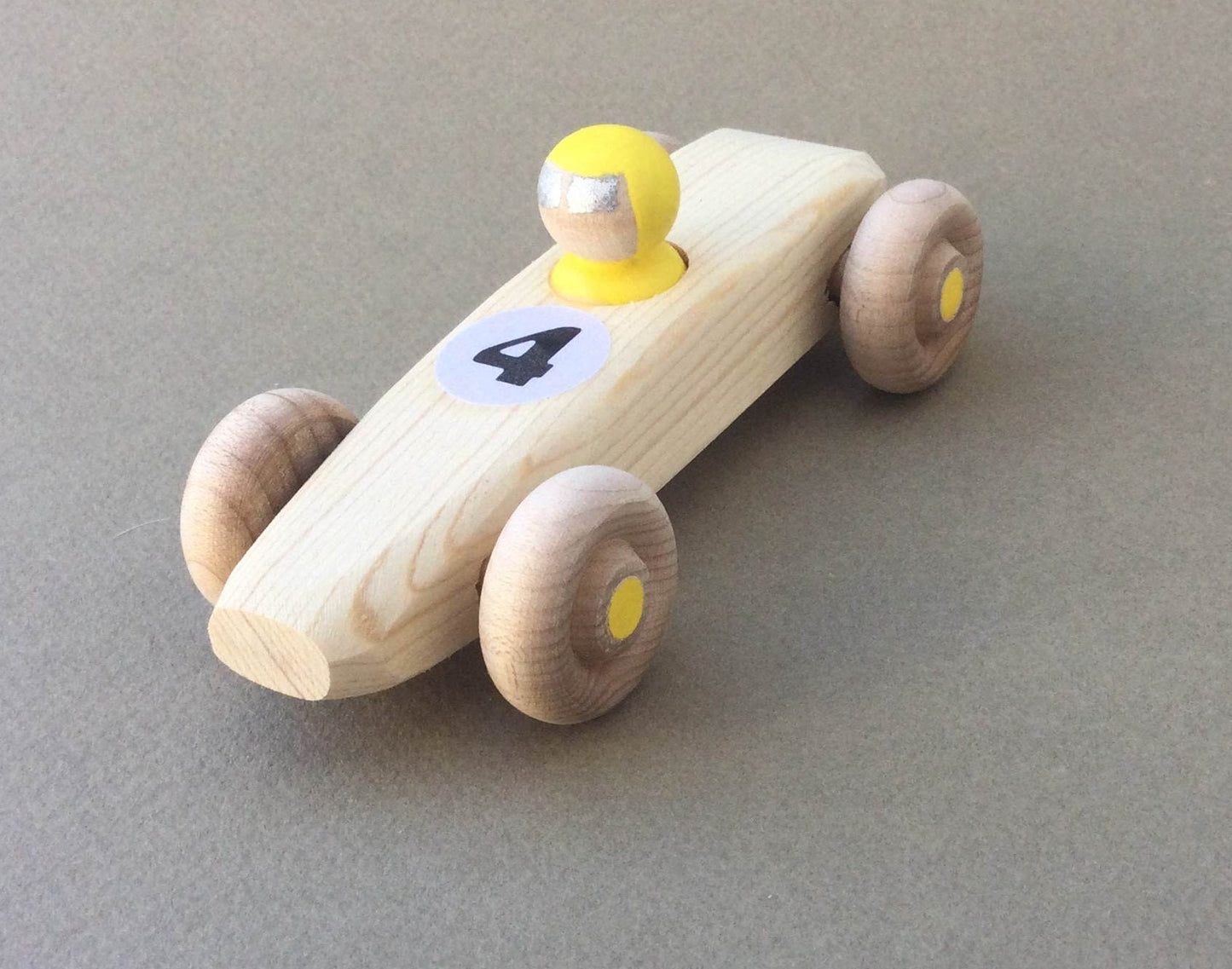 Personalized  Wooden toy race car