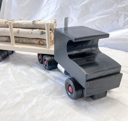 Wood Truck Toy for Kids - Handmade Wooden Toy