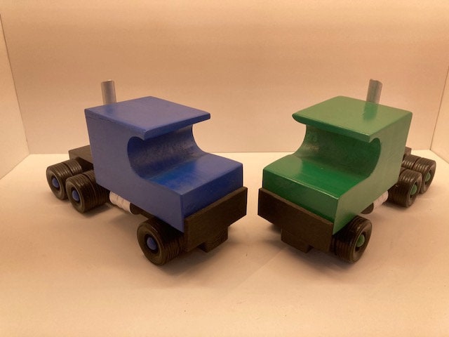 Wood Truck Toy for Kids - Handmade Wooden Toy
