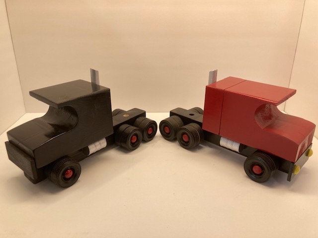 Wood Truck Toy for Kids - Handmade Wooden Toy