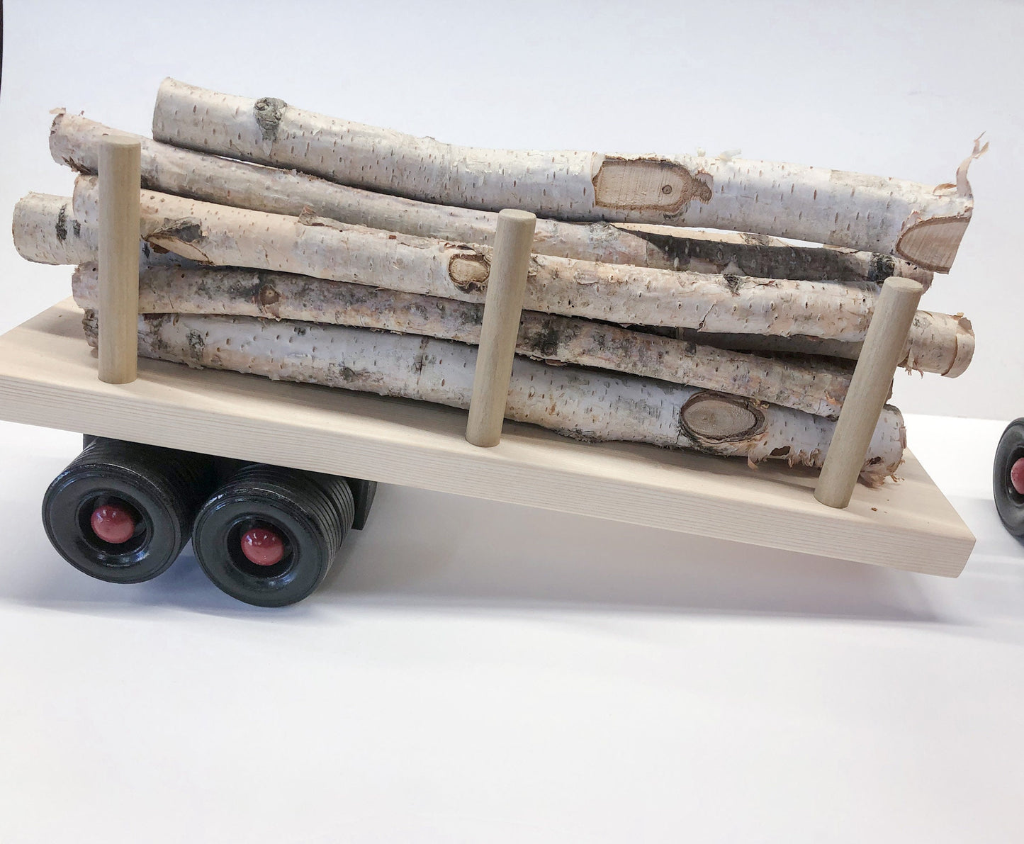Wood Truck Toy for Kids - Handmade Wooden Toy