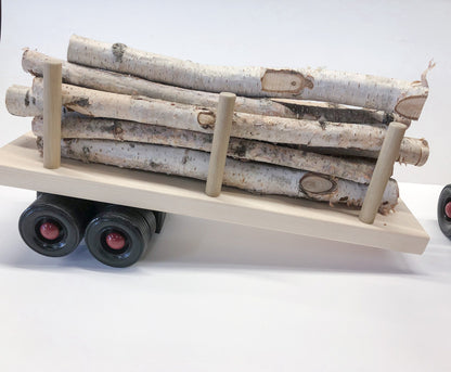 Wood Truck Toy for Kids - Handmade Wooden Toy