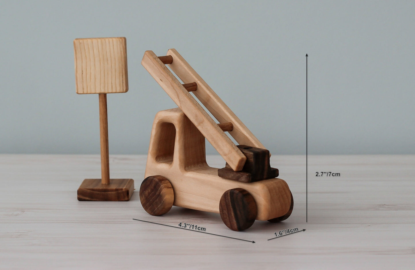 Wooden car Truck toys Mini Vehicles