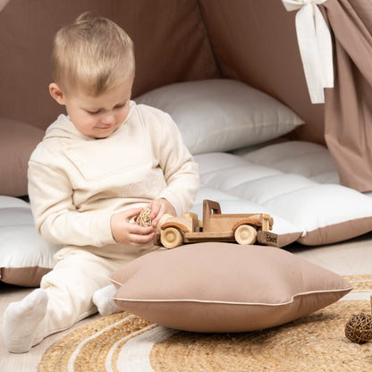 Wooden Retro Car with Name