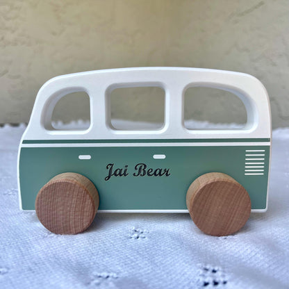 Personalized Wooden Toy Car for Toddlers