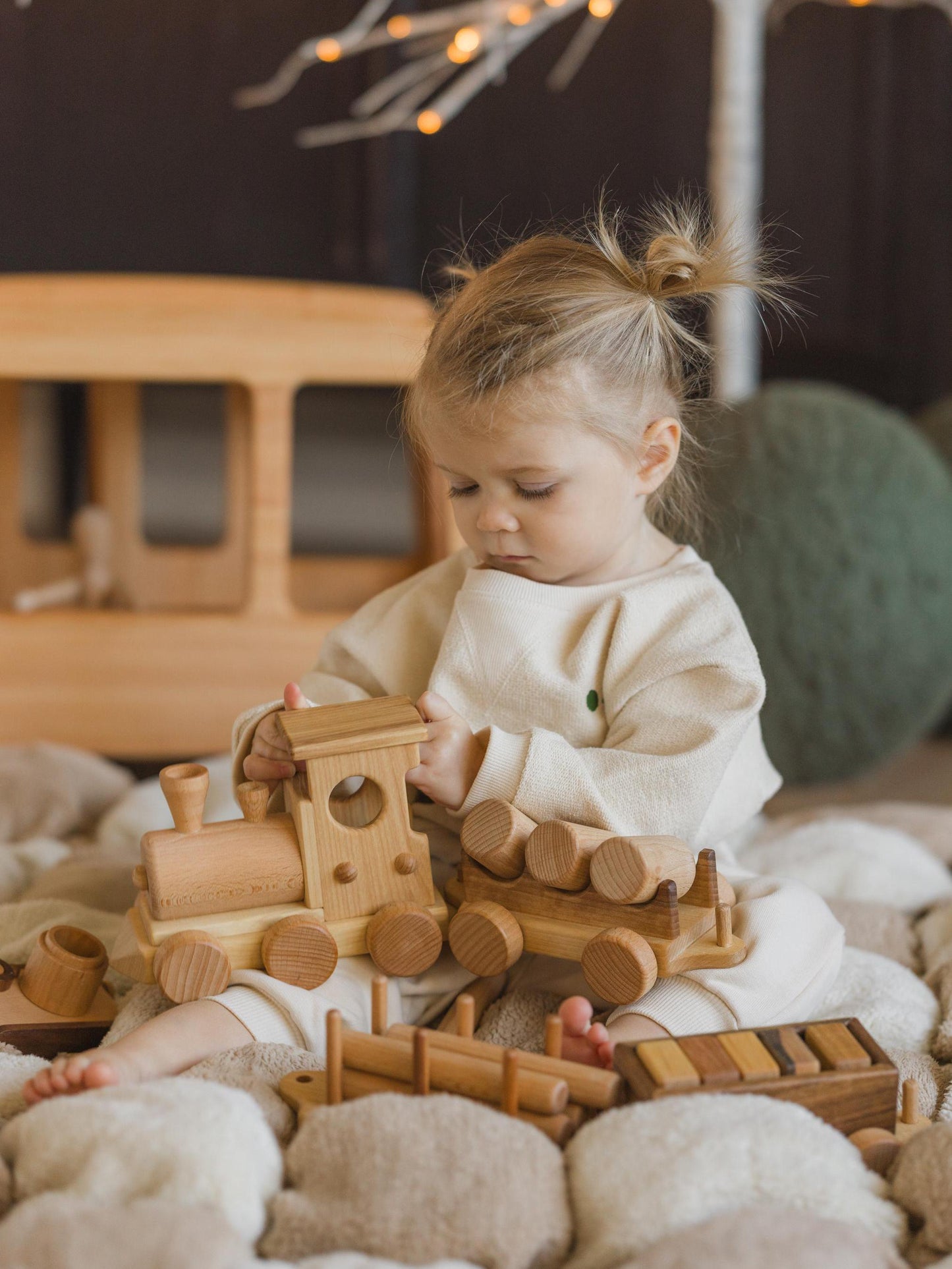 Fathers day gift Locomotive Toys for Toddler Boys