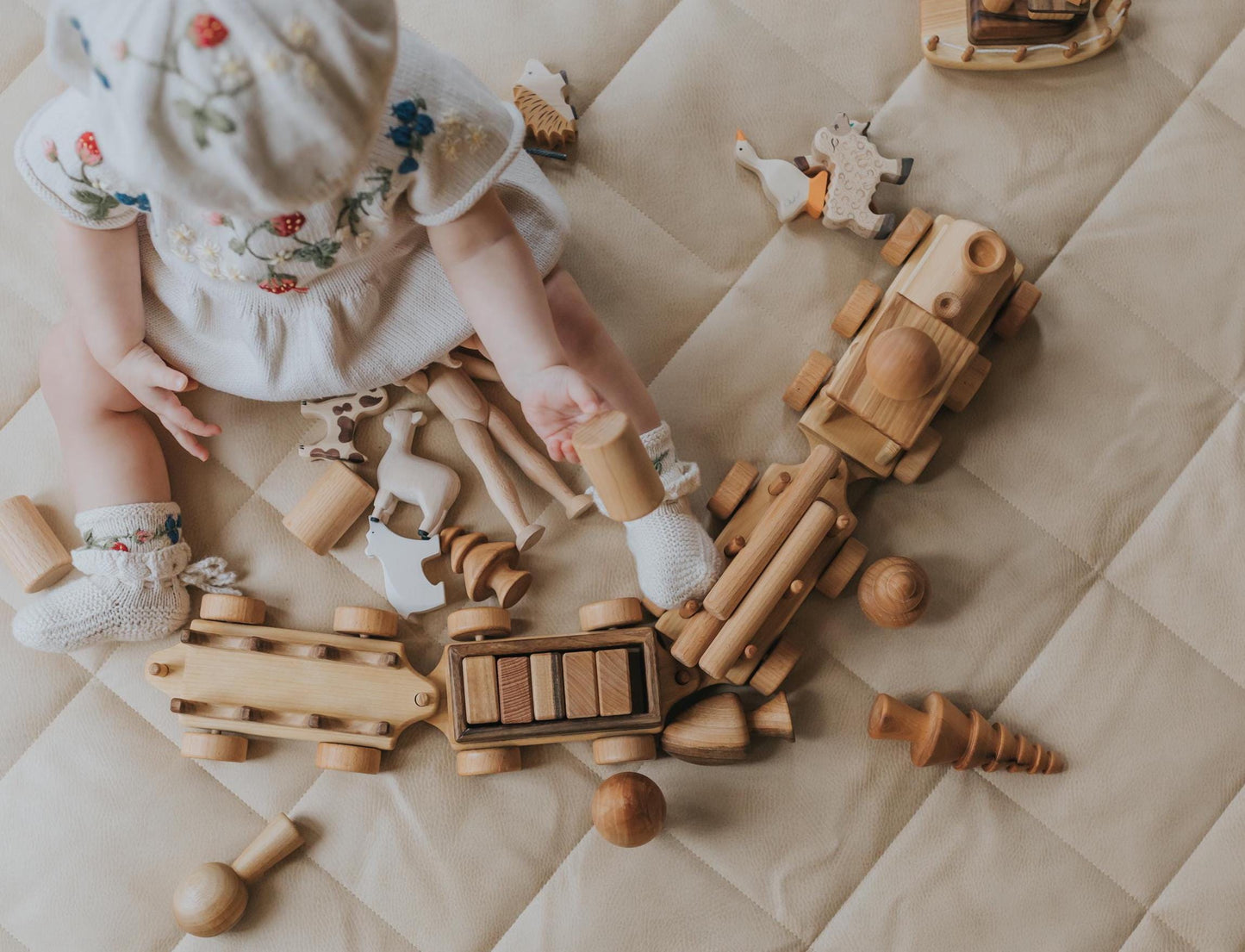 Fathers day gift Locomotive Toys for Toddler Boys