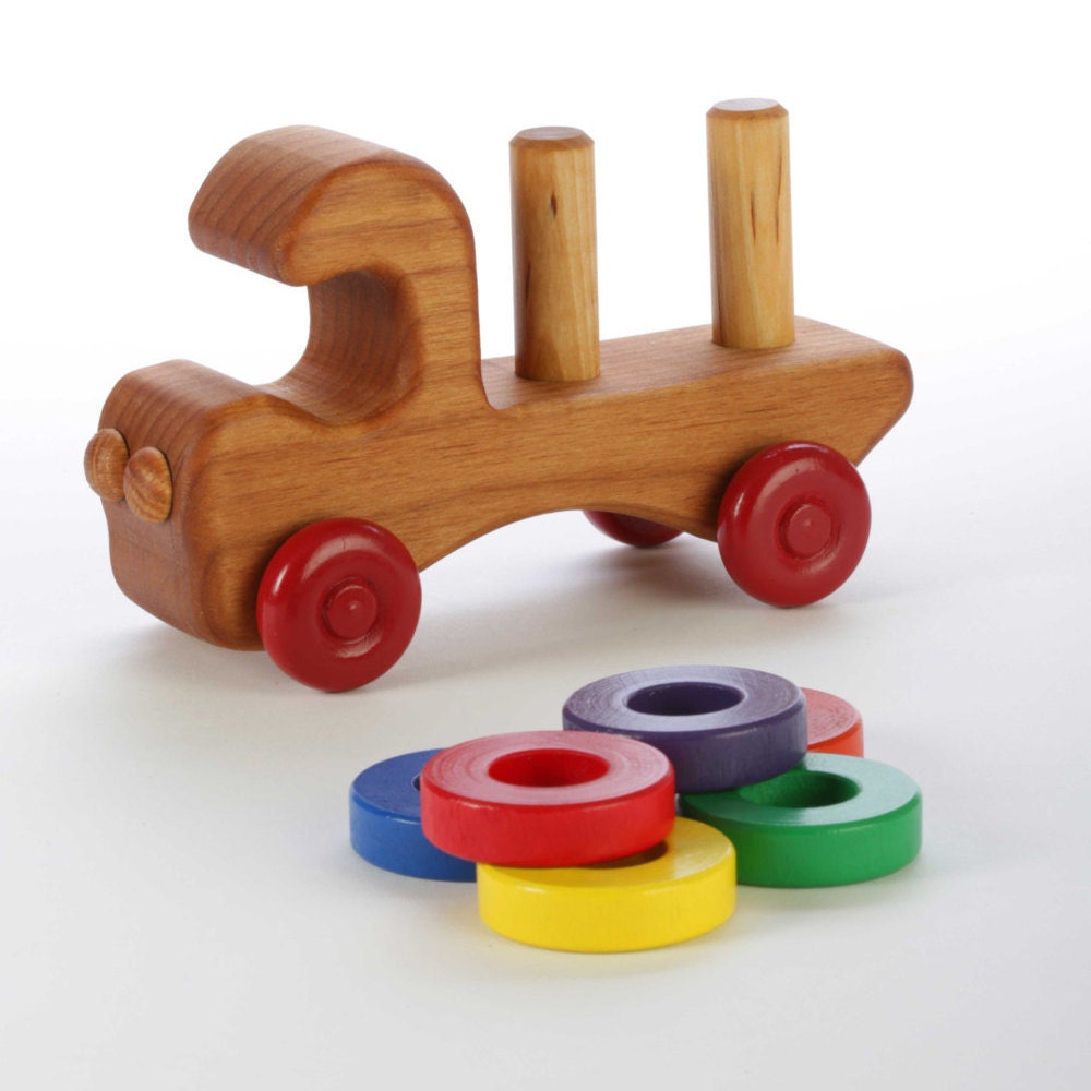 Wooden Toy Truck - Toddler Toy