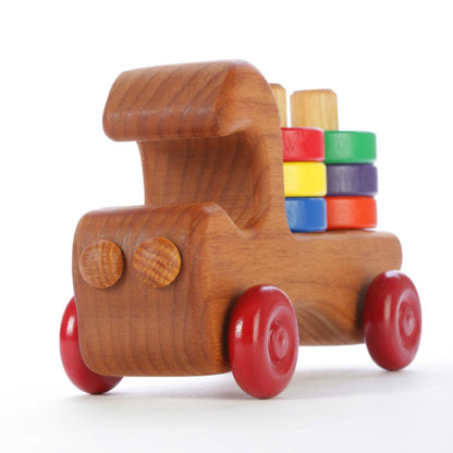 Wooden Toy Truck - Toddler Toy