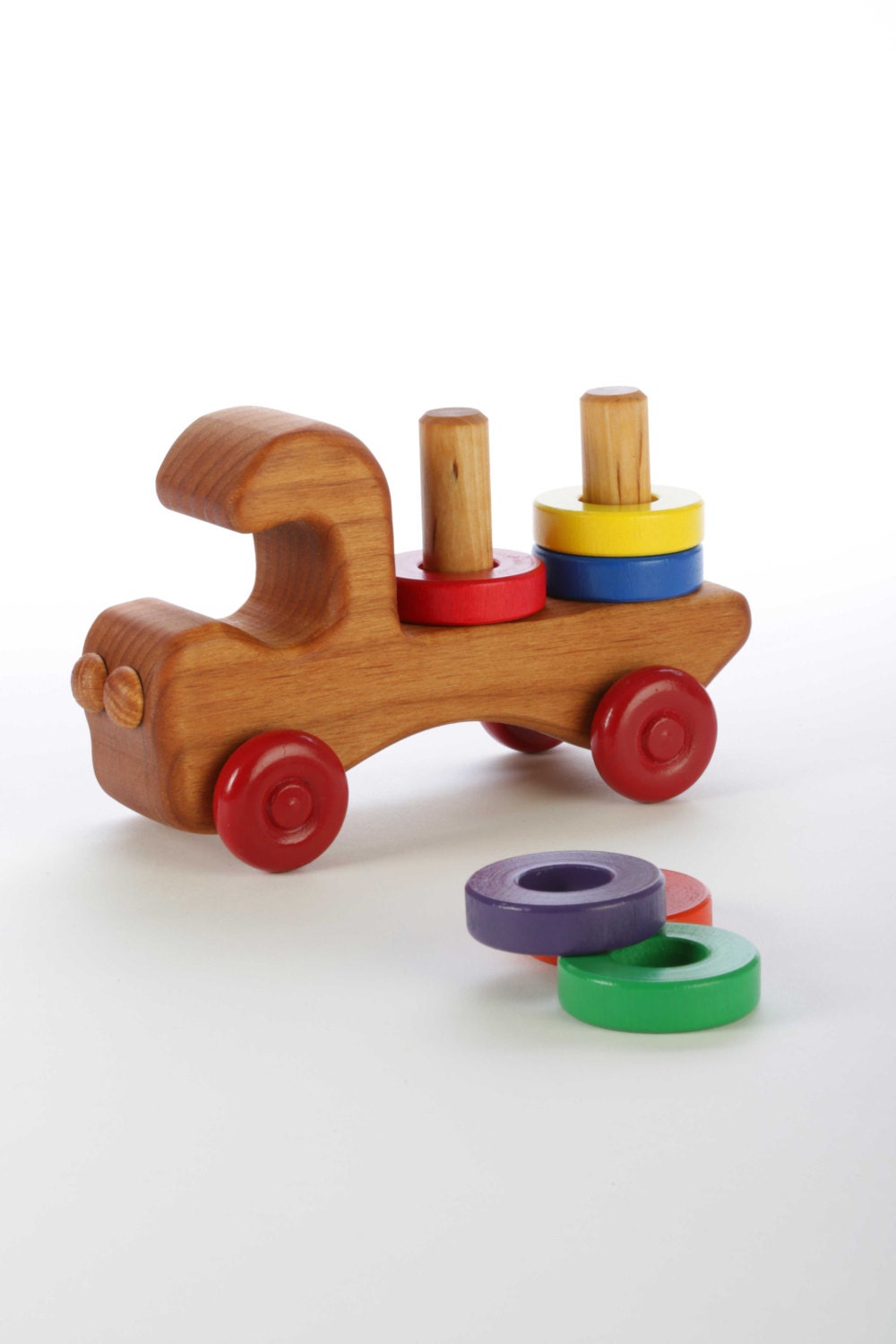 Wooden Toy Truck - Toddler Toy